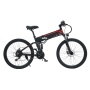 21 Speed Folding Mountain Electric Bike 26 Inches Electric Bicycle With 48V 350W Motor 10.4Ah Hidden Battery Foldable Ebike