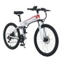 21 Speed Folding Mountain Electric Bike 26 Inches Electric Bicycle With 48V 350W Motor 10.4Ah Hidden Battery Foldable Ebike