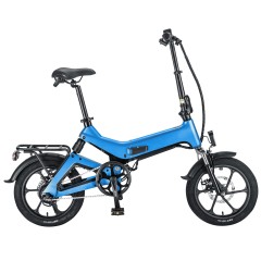 3D Forgiatura Magnesium Alloy Integrated Molding Frame 16 Inch Folding Ebike 36V 250W Electric Bicycle Full Suspension E Bike