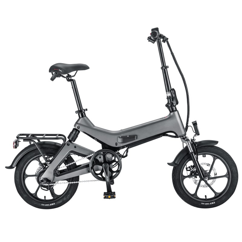 3D Forgiatura Magnesium Alloy Integrated Molding Frame 16 Inch Folding Ebike 36V 250W Electric Bicycle Full Suspension E Bike