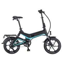 3D Forgiatura Magnesium Alloy Integrated Molding Frame 16 Inch Folding Ebike 36V 250W Electric Bicycle Full Suspension E Bike