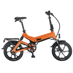 3D Forgiatura Magnesium Alloy Integrated Molding Frame 16 Inch Folding Ebike 36V 250W Electric Bicycle Full Suspension E Bike