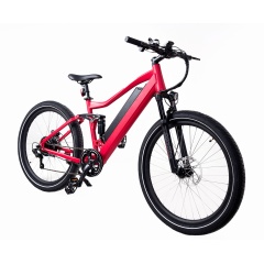48V 500W Full Suspension Electric Bike Off Road Electric Racing Bike 2022 E Dirt Bike Electric Cycles For Men With 27.5