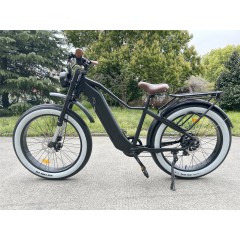 Trending products 2023 New Arrivals 48V 750W Classic Retro Electric Fat Bike Adult 26x4.0 VEE Tires Bicicleta Electrica