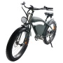 48V 500W cool fat tire electric mountain bike 26inches cruiser electric bike retro vintage style