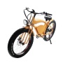 48V 500W cool fat tire electric mountain bike 26inches cruiser electric bike retro vintage style