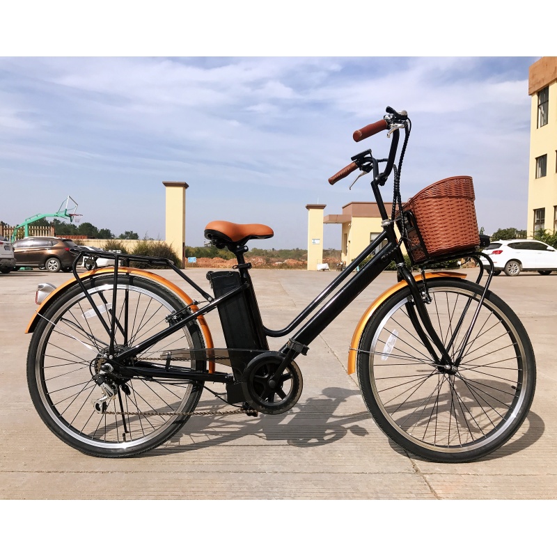 Hot Sales Cheap 26 Inches Bicycle Electric Bike E Bike Electric Bikes For Adults Two Wheels With Front Basket