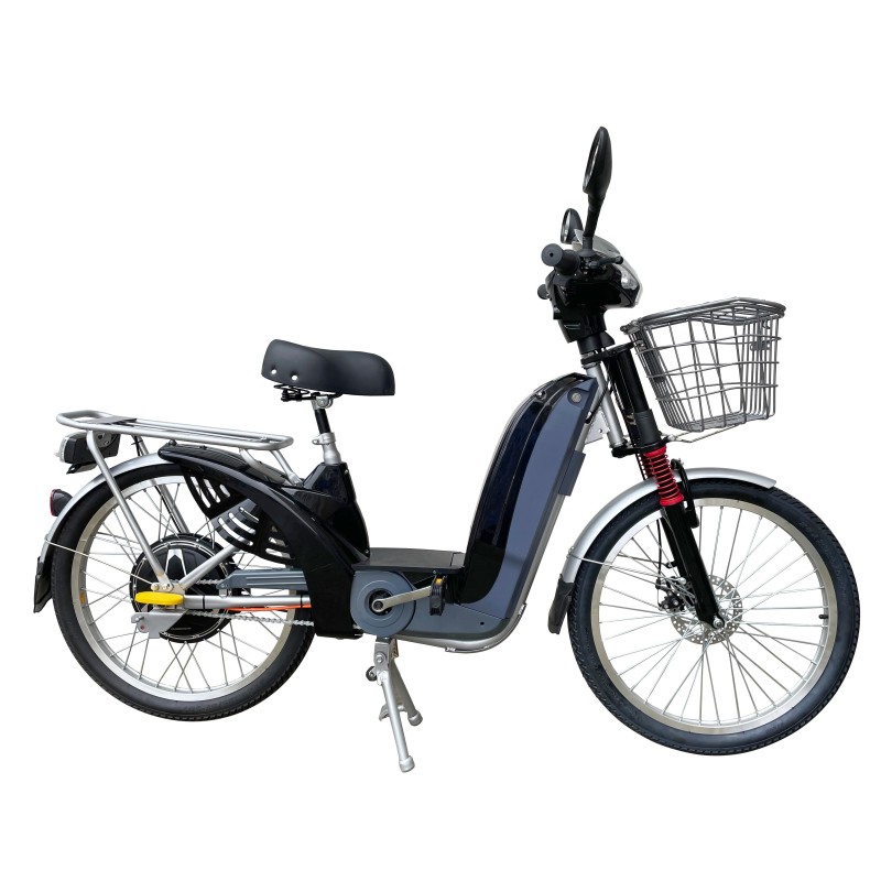 China Factory Direct 48V 350W Electric Cargo Bike Retro Classic E-City Delivery Bike with Battery in Frame