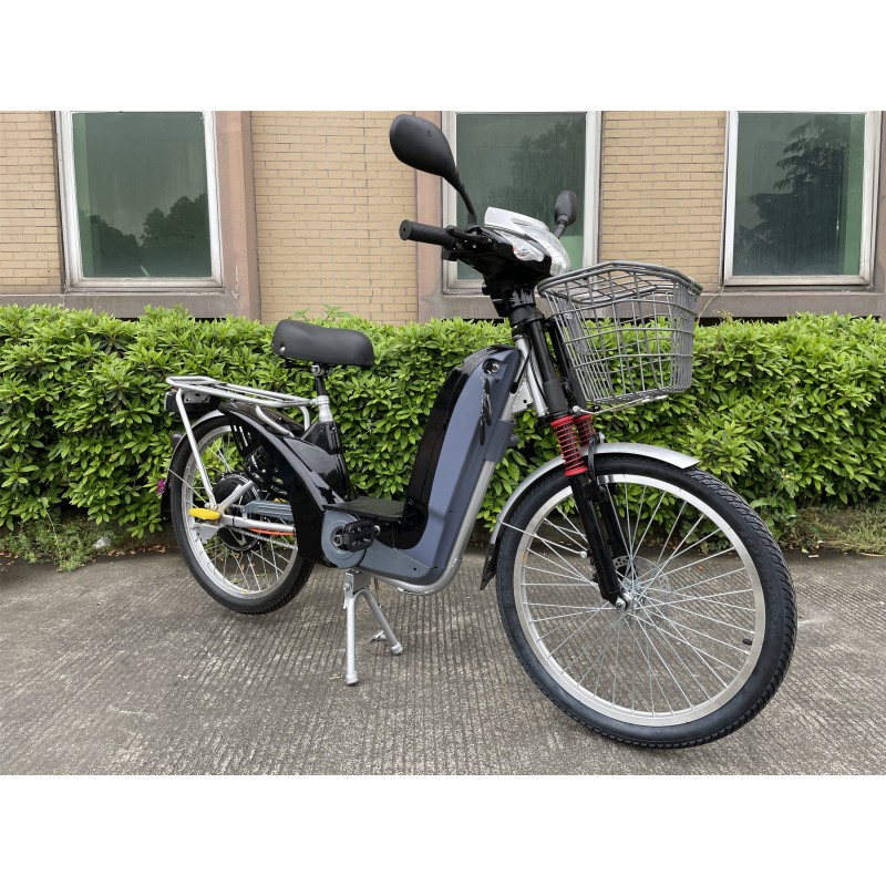 China Factory Direct 48V 350W Electric Cargo Bike Retro Classic E-City Delivery Bike with Battery in Frame