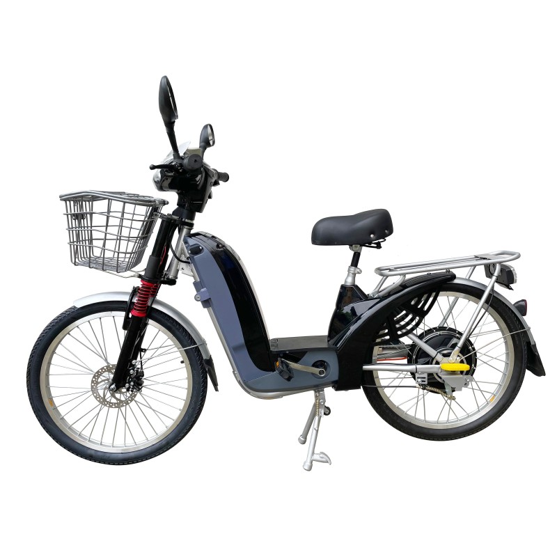 China Factory Direct 48V 350W Electric Cargo Bike Retro Classic E-City Delivery Bike with Battery in Frame