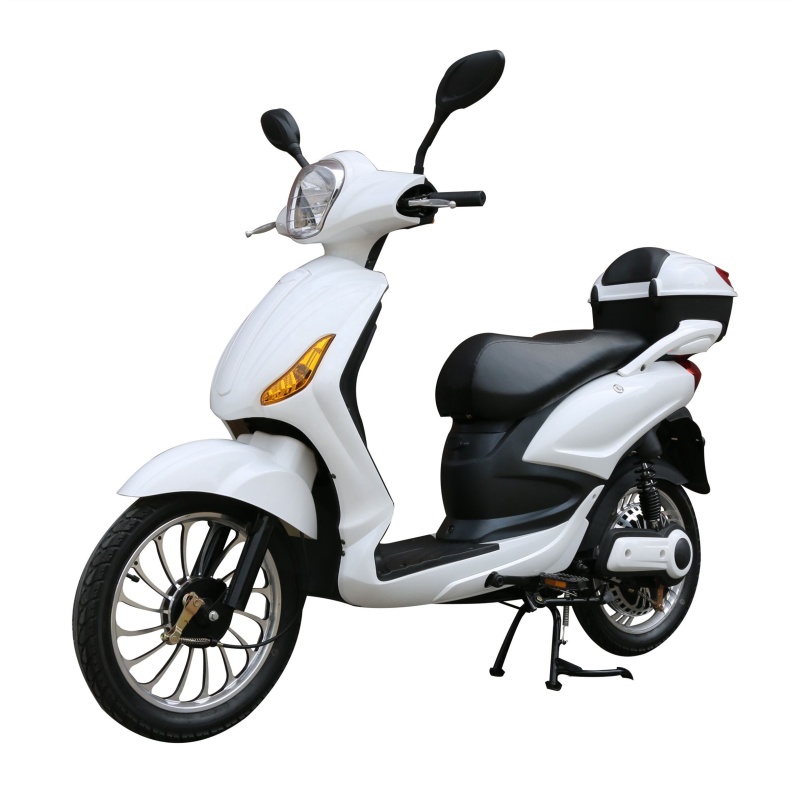48V 250W Pedal Assist Electric Moped E Scooter CE Certificated Moped Electric Bike 500W Optional