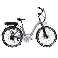 36V 250W CE EN15194 Certified Electric City Bike 700C 28 Inches Electric Bicycle With Rear Carrier Battery E Bike