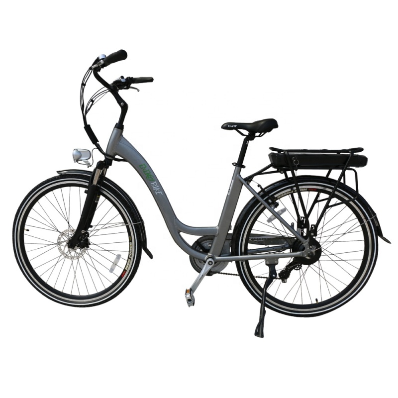 36V 250W CE EN15194 Certified Electric City Bike 700C 28 Inches Electric Bicycle With Rear Carrier Battery E Bike