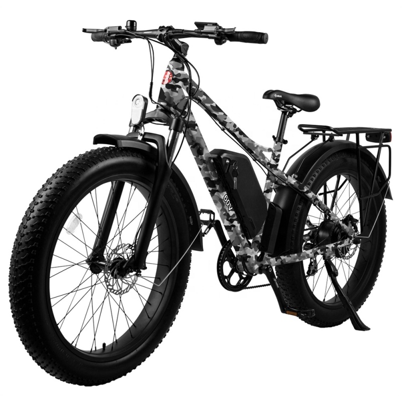 High Torque 60V 500 Watt Electric Bike Motorcycle 26x4.0 Fat Tire Electric Hybrid Bike With 750Wh Battery Super For Climbing