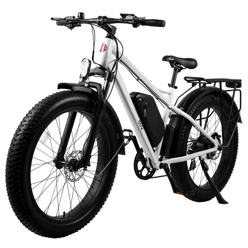 High Torque 60V 500 Watt Electric Bike Motorcycle 26x4.0 Fat Tire Electric Hybrid Bike With 750Wh Battery Super For Climbing