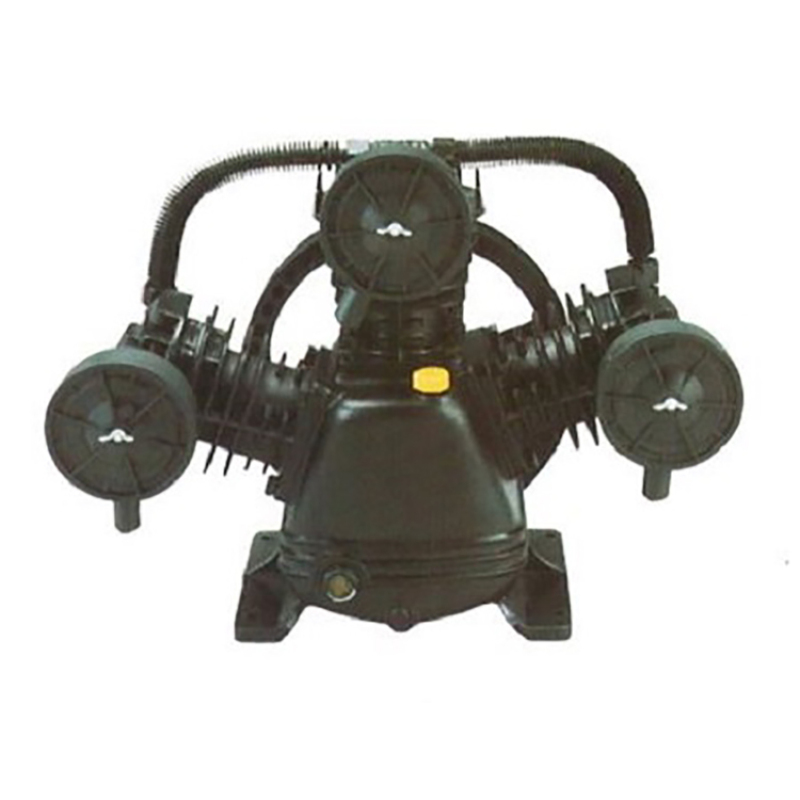 CCast Iron 3 Cylinder Compressor Head SY-W3065 2HP Air Compressor 8 Air Bar Nebulizer Machinery Air Pump Spare Parts