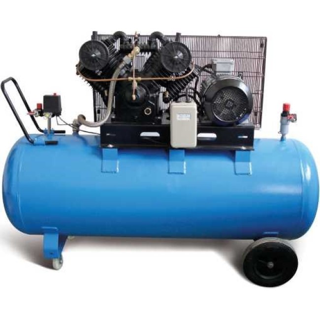 SY-V155 8bar 7.5kw 10HP with 500L air tank 360KG weight Piston air Compressor