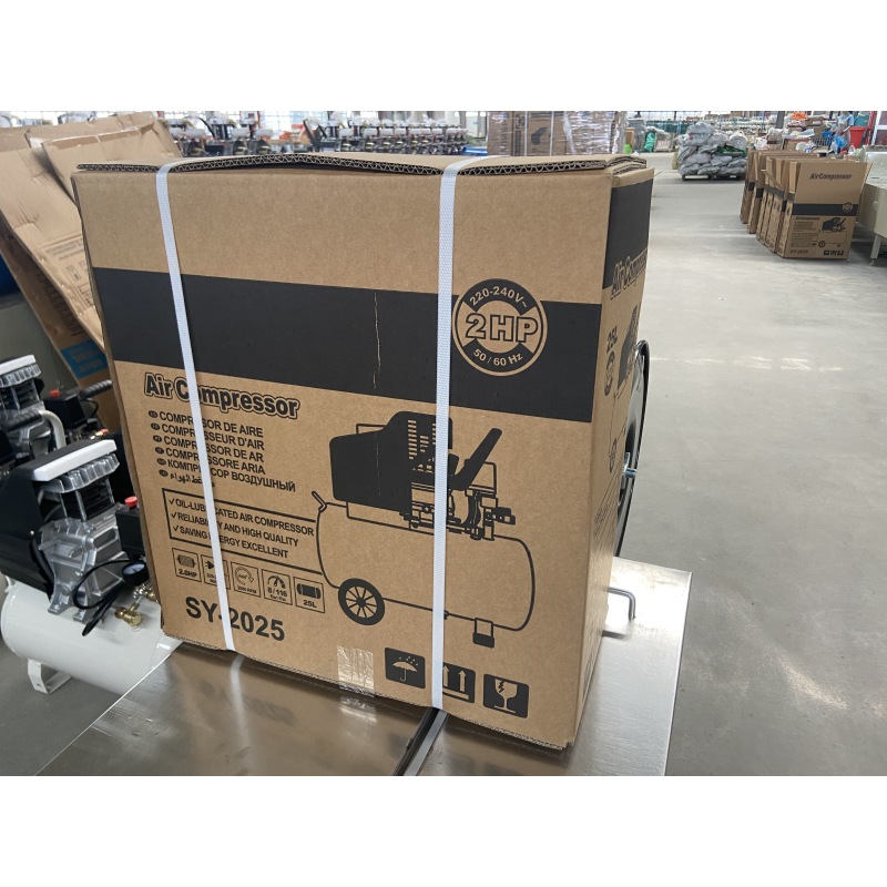 Factory Direct Selling  2025 2hp air compressor 24 liter Mini Piston Air Compressor for Spray painting