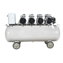 Model SY-800 4/120 Oilless Engine 3200W, 1440 rpm Piston Oil Free 10 bar Air Compressor with 120l Air Tank