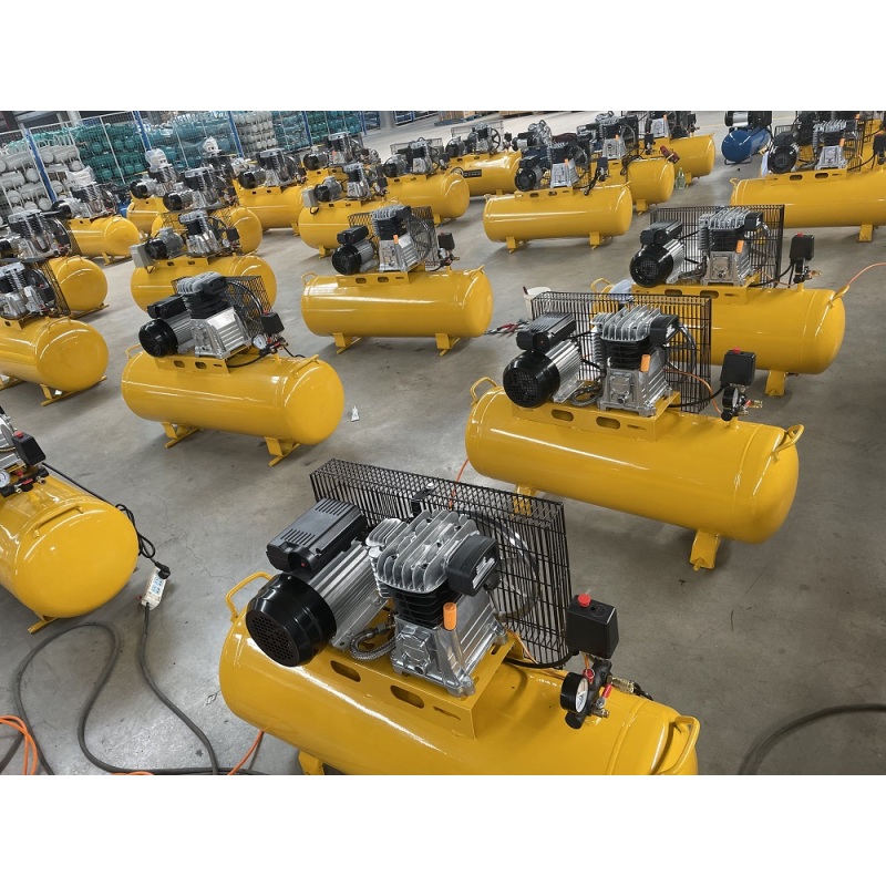 Good Quality Nice Price AL2065 3HP Air Compressor Gun 8 Air Bar 150 Liter Air Tank 2.2kW Piston Compressor