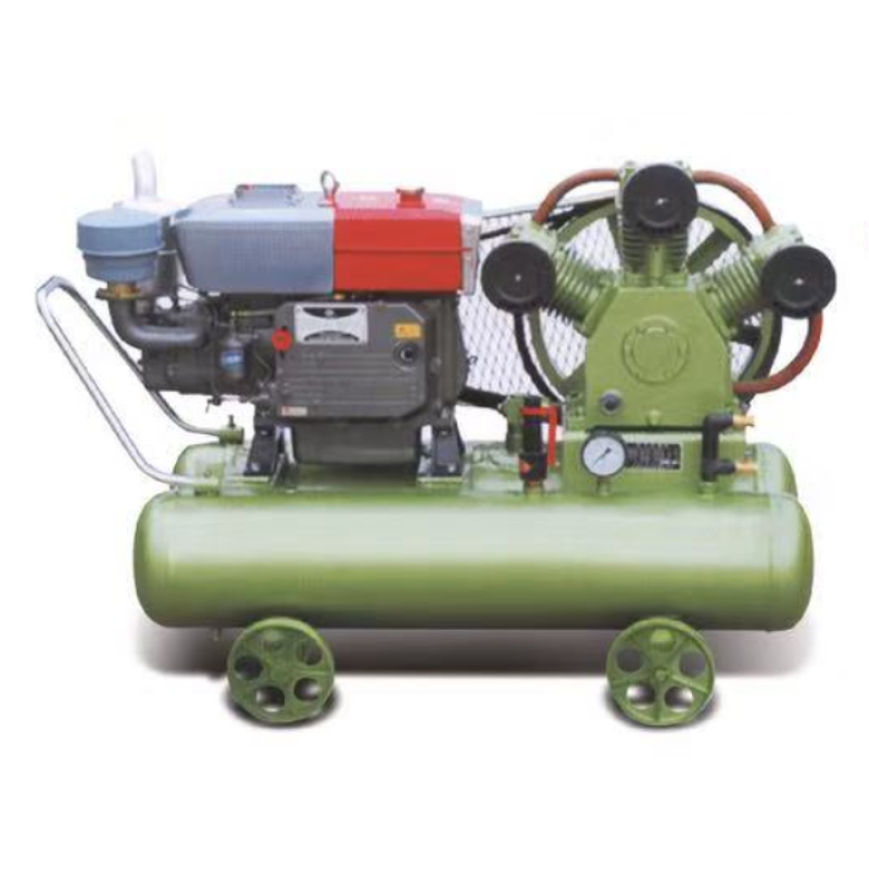 SAYI W3120 Cast Iron 3 Three Cylinder Compressor Diesel Gasoline 8 bar 20HP Piston Air Compressor 500L