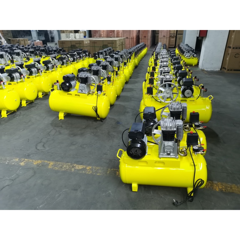 Powerful 3hp Air Compressor AL2065 compresor de aire portatil 150 liter Air tank Aluminum Italian Pump Head Jack Hammer