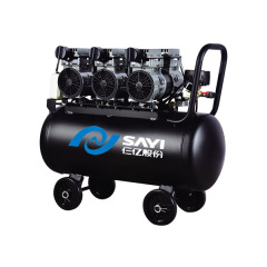 SY600 1/9L portátil 550w bomba de compresor de aire sin aceite compresor Dental