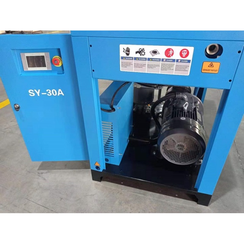 S-30A 22KW CE Approved Fiber Laser Cutting Machine Screw Air Compressor without Air Dryer