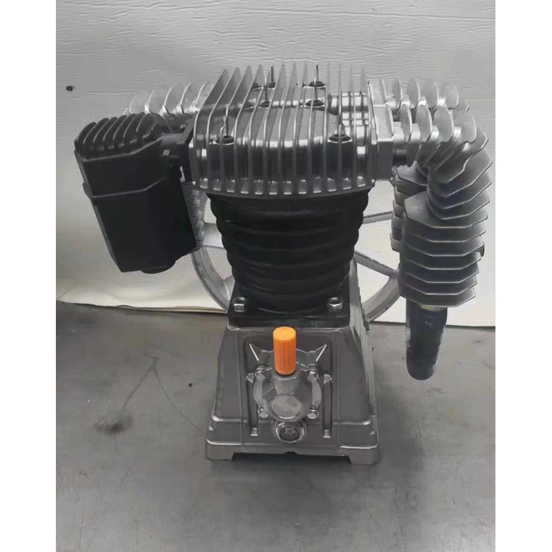 European type K28 air pump Aluminum Compressor head compressor pump piston belt driven air compressor pump