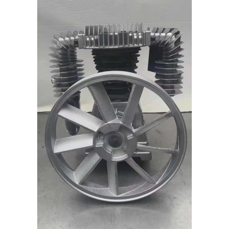 European type K28 air pump Aluminum Compressor head compressor pump piston belt driven air compressor pump