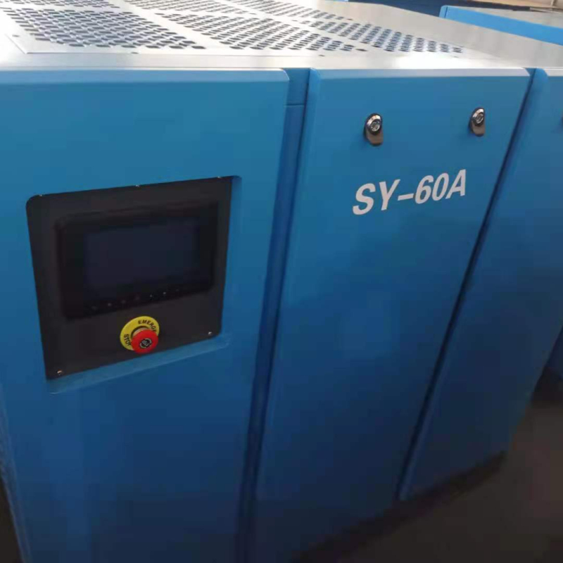 60 hp Stationary Single Stage Screw Type Baosi air end scroll compressor industry Screw Air-compressors