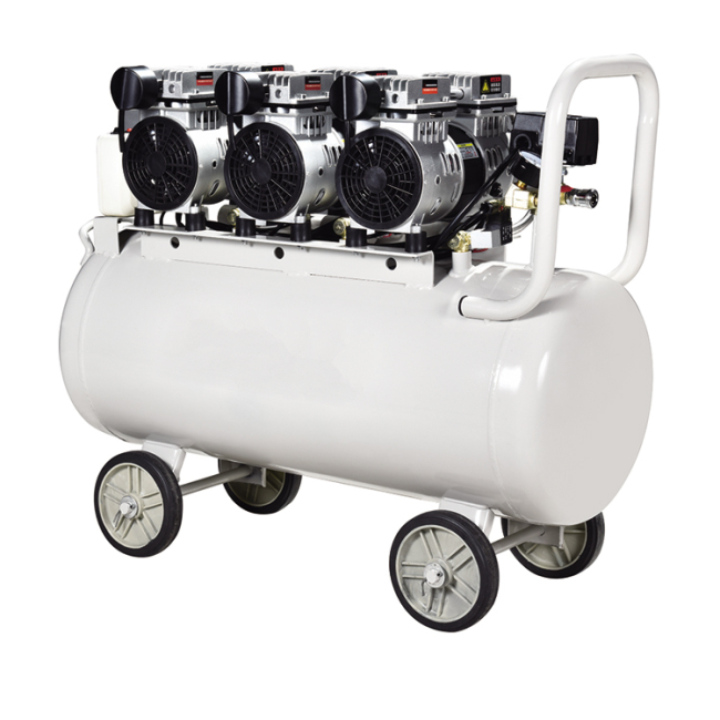 Best Selling Items CE Approved Silent Dental Compressed clean air green energy Oil Free Air Compressor
