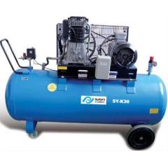 Precio al por mayor Compresores 220v SAYI-K30 8bar 7.5kw 300L tanque de aire Maquinaria de compresor de aire China