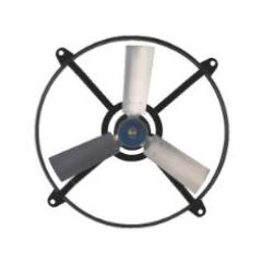 Ventilación aprobada CE del ventilador del marco redondo del escape del flujo axial para el sótano de la cantina del edificio del almacén de la planta