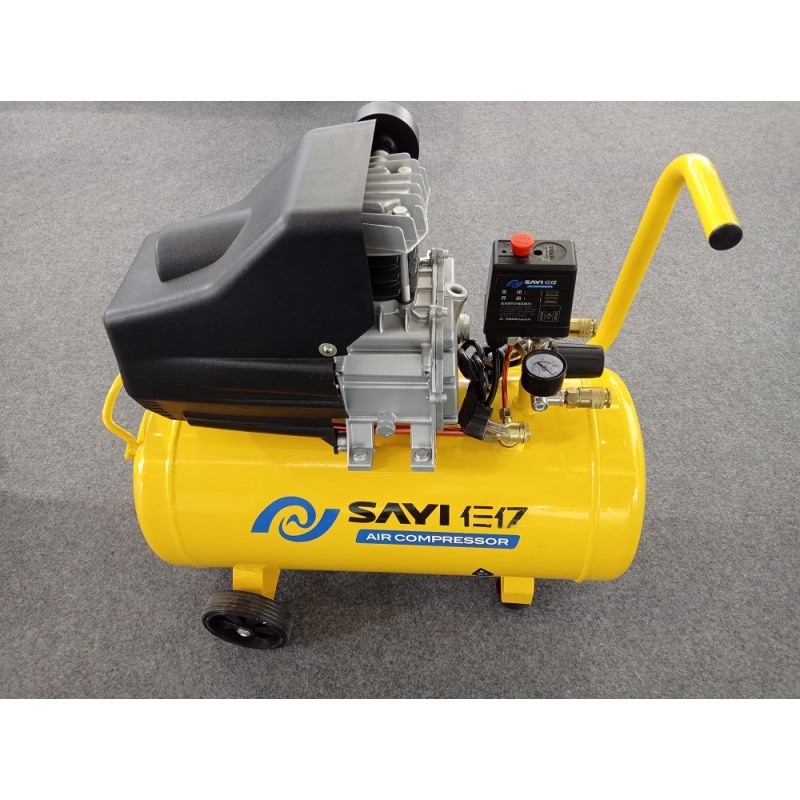 SAYI 2025 8 bar Air Tank 25 Liter 1.5 kw 2 HP Power Piston Air Compressor CE approved Competitive Price