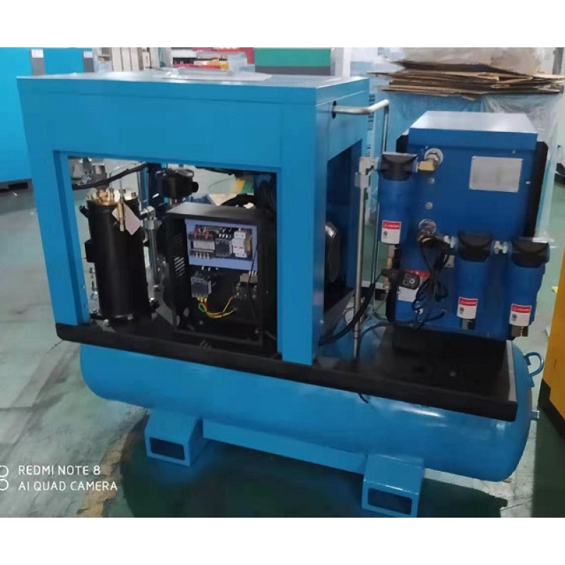 Reliable Factory designed oem 10HP Compressor Baosi Air-end 3 in 1 Direct Drive Screw Air Compressor Laser Cutting