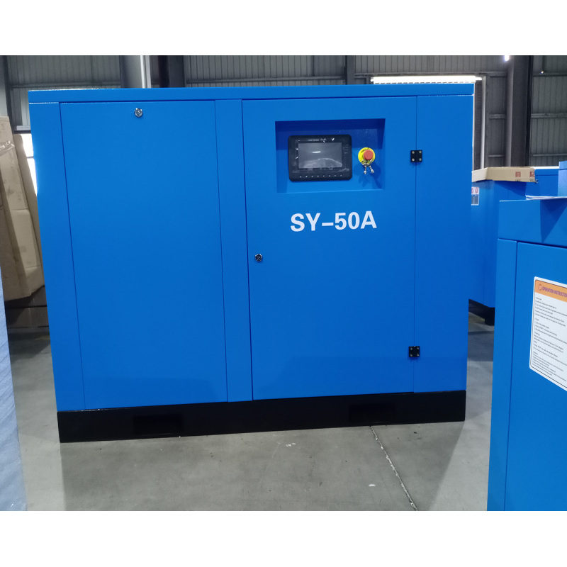 Fsd 50HP 37KW Touch Panel Single Stage Direct driven belt driven Screw Air Compressor