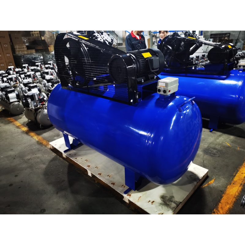 SAYI V2105 10HP Cast Iron Gas Compressor Pump 500L AC Oxygen Booster High Pressure Portable Air Compressor