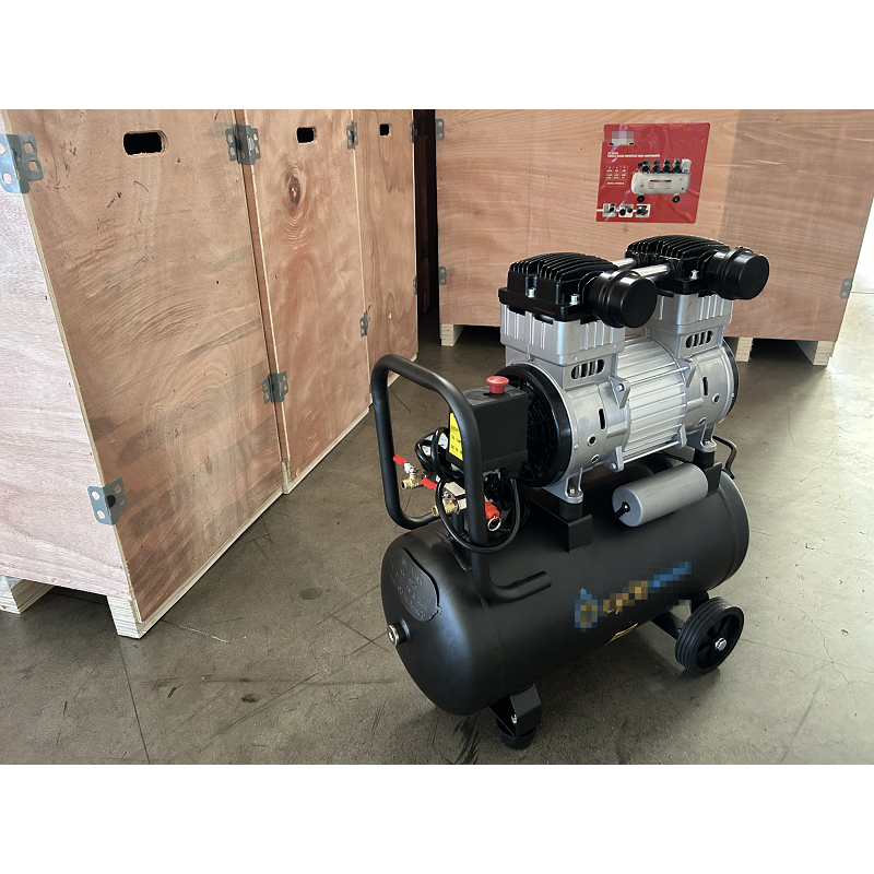German Style 1600W copper wire motor 8 bar 25L CE Approved Oil free air compressor for car wash