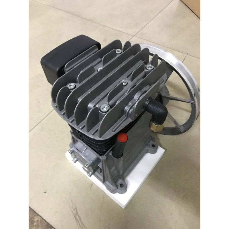 Bomba compresora de gas, cabezal de compresor de dos cilindros, aluminio, bomba de aire italiana B2800 2HP