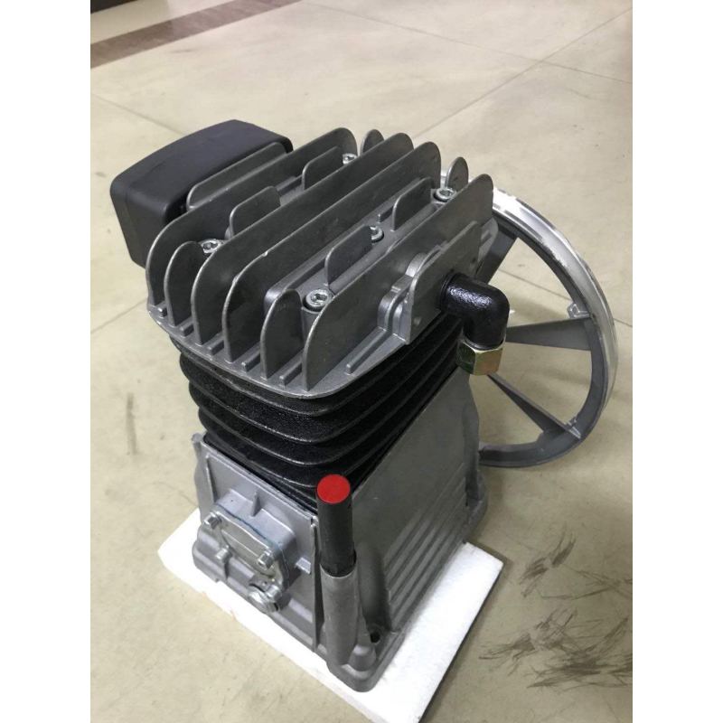 Bomba compresora de gas, cabezal de compresor de dos cilindros, aluminio, bomba de aire italiana B2800 2HP