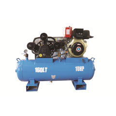 Compresor diésel multifunción SY-W3090D 185 cfm 10HP Compresor De Aire 160l