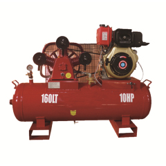 Compresor diésel multifunción SY-W3090D 185 cfm 10HP Compresor De Aire 160l