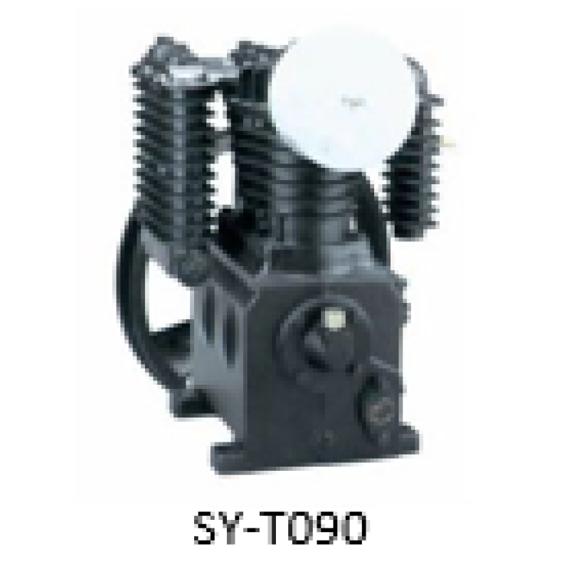 SY-T090 T Cylinder Air Compressor Pump Ball Valve 7.5hp Portable Air Compressor 500l