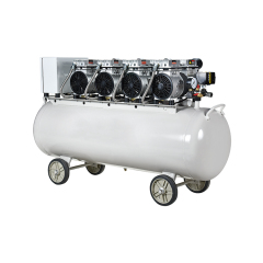 Compresor de aire móvil sin aceite del compresor silencioso del motor de los alambres de aluminio del cobre de SY600 4/120L