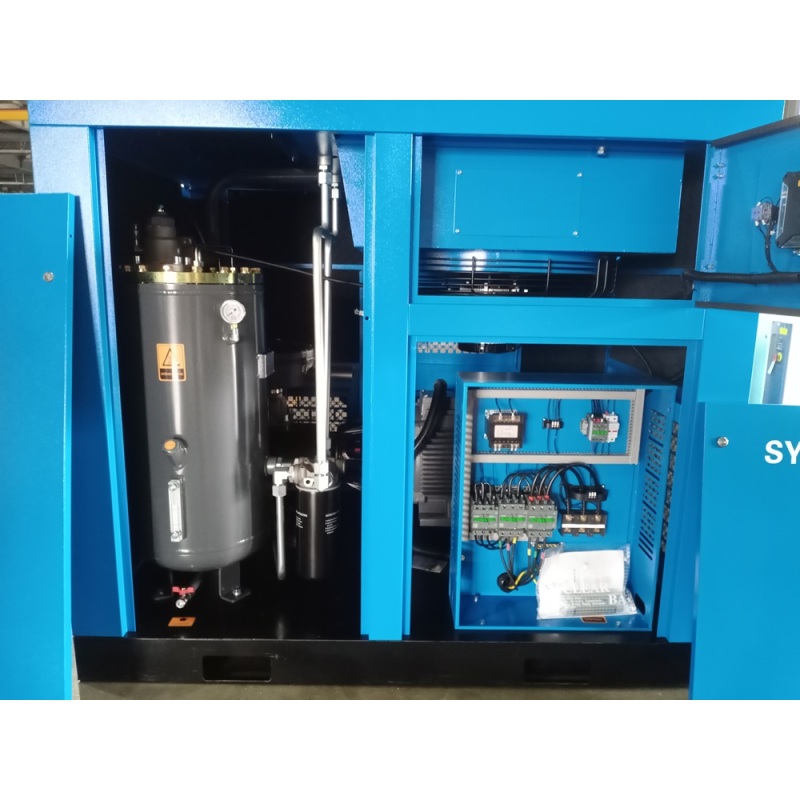 SAYI 55kw/75HP, 10 Bar Fixed Speed Driven Screw Air Compressor