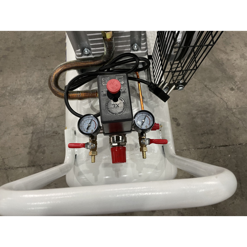Sayi Customized Purity White 2HP 8Bar 2055 Italian Pump Portable Medical Air Compressor with 100 liter certificated plugs for cl