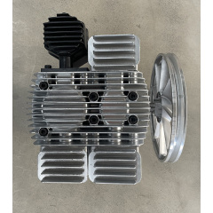 Piezas de accesorios de compresor de aire con cabezal de aluminio 28bar, bomba de compresor de aire aprobada por CE SY-K7.5, 12 hp