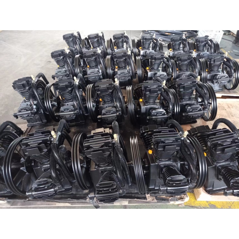 SAYI W3120 Cast Iron 3 Three Cylinder Compressor Head 8 bar 20HP Piston Air Compressor 1000L