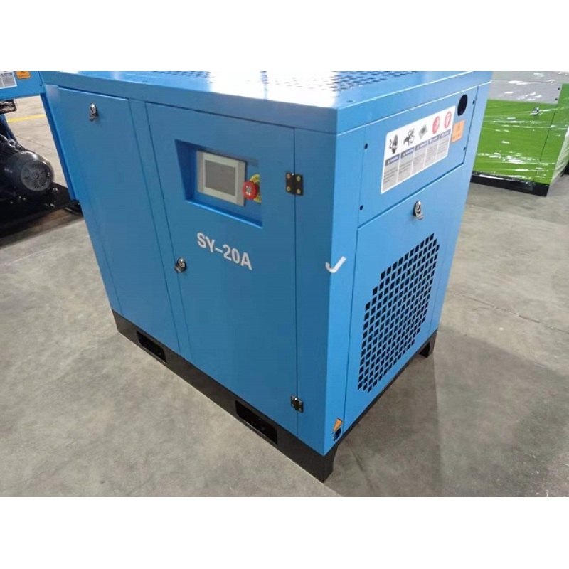 SY-20A 15Kw Compressor Gun Rotary Compressor Direct Drive Screw Air Compressor